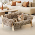 Small Cat sofa bed with Detachable Washable Cover