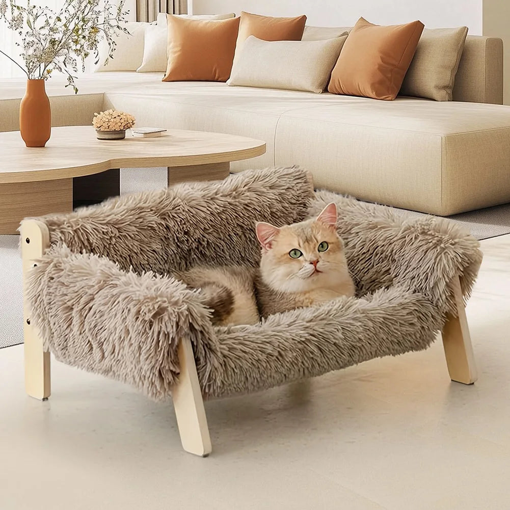 Small Cat sofa bed with Detachable Washable Cover