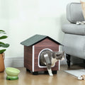indoor or outdoor Cat House with Elevated Base