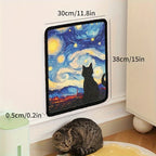 Natural Sisal Wall-Mounted Cat Scratching Board