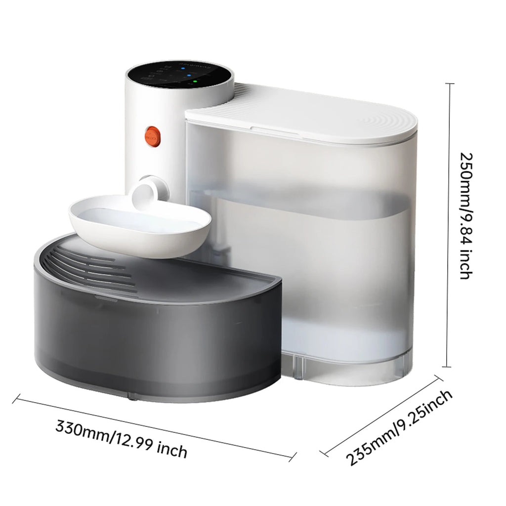 New Smart Pet Water Fountain- No Filter needed (3L)