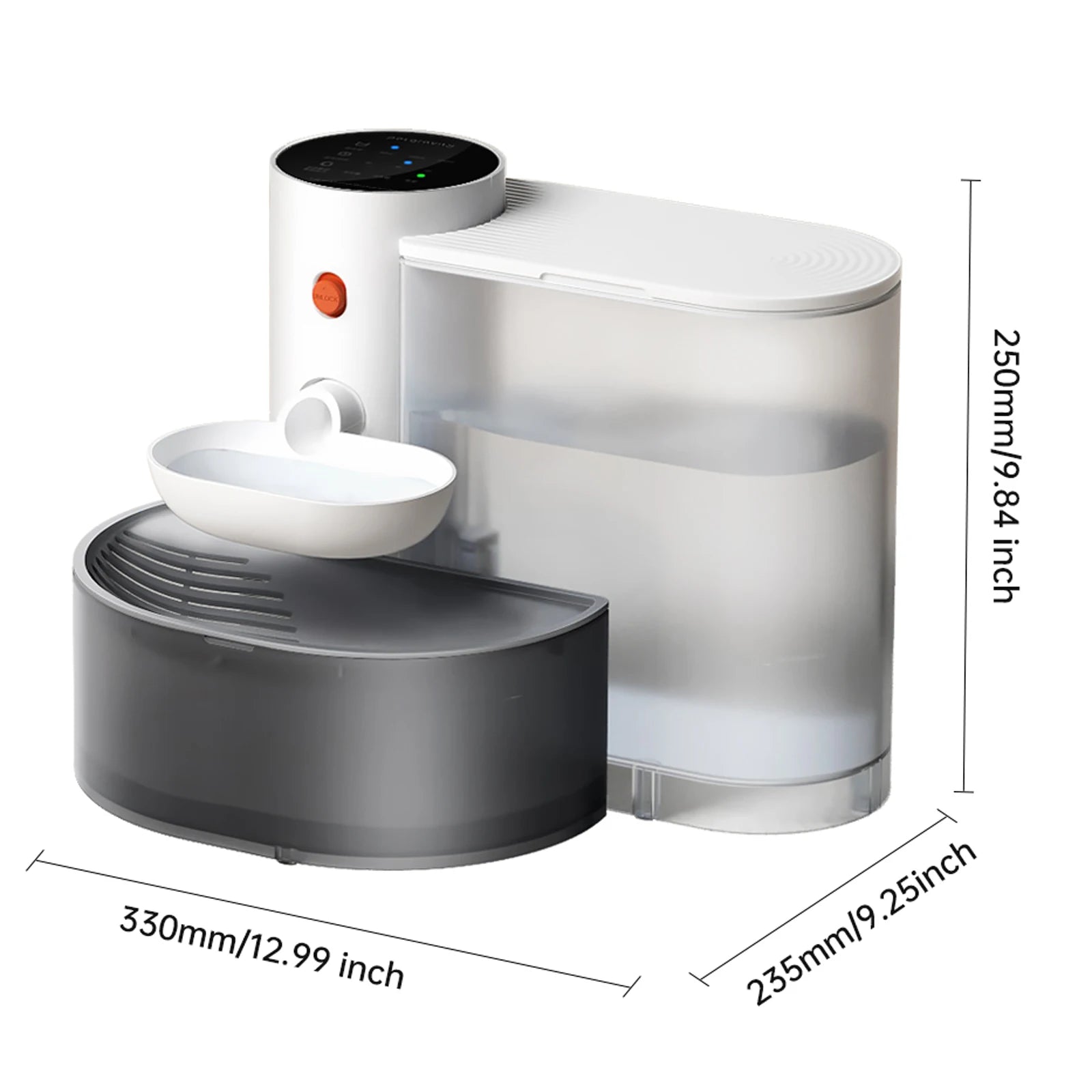 New Smart Pet Water Fountain- No Filter needed (3L)