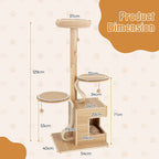 DORTALA Wooden Activity Center (129cm)