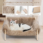 Small Cat sofa bed with Detachable Washable Cover