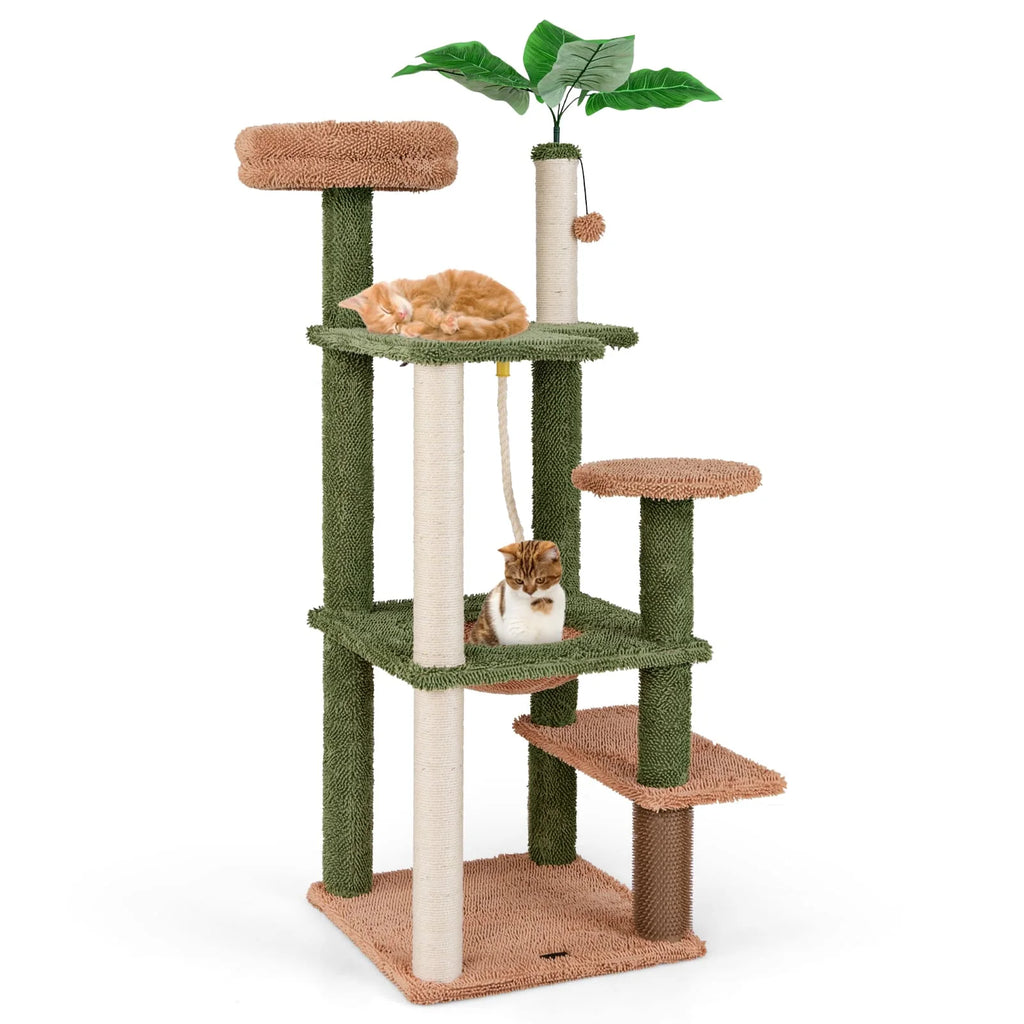 Jungle themed Indoor Cat Tree (152cm)