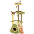Green Avocado Cat Tree-Multi-level Cat Tower