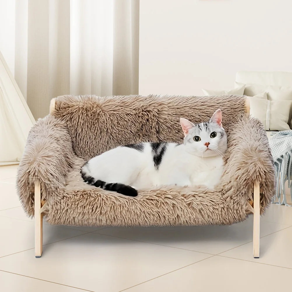 Small Cat sofa bed with Detachable Washable Cover