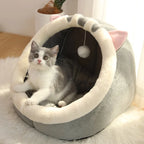 Soft cartoon-like Purr cave- (chose your size and style)