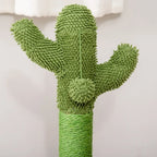 mini Cactus Sisal Scratching Post for small cats & kittens
