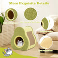 35 x 33 x 40 cm Avocado-shaped Cat House