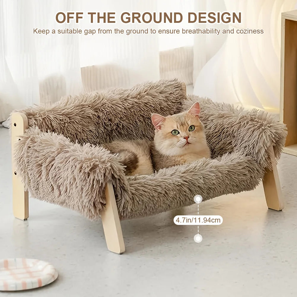 Small Cat sofa bed with Detachable Washable Cover