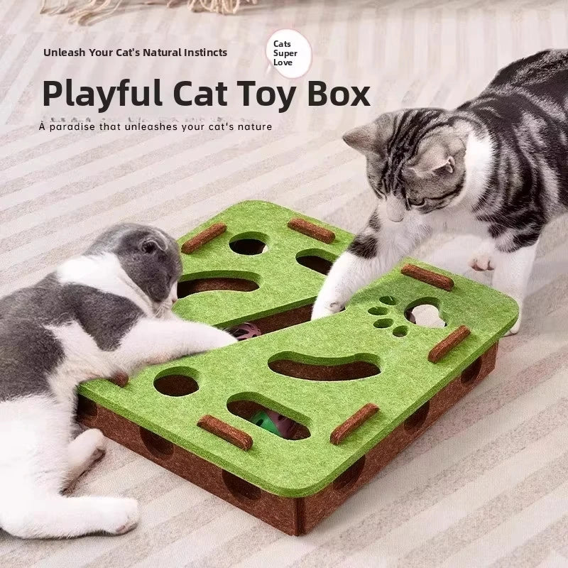 Stimulating Puzzle Exercise Toy for cats & kittens