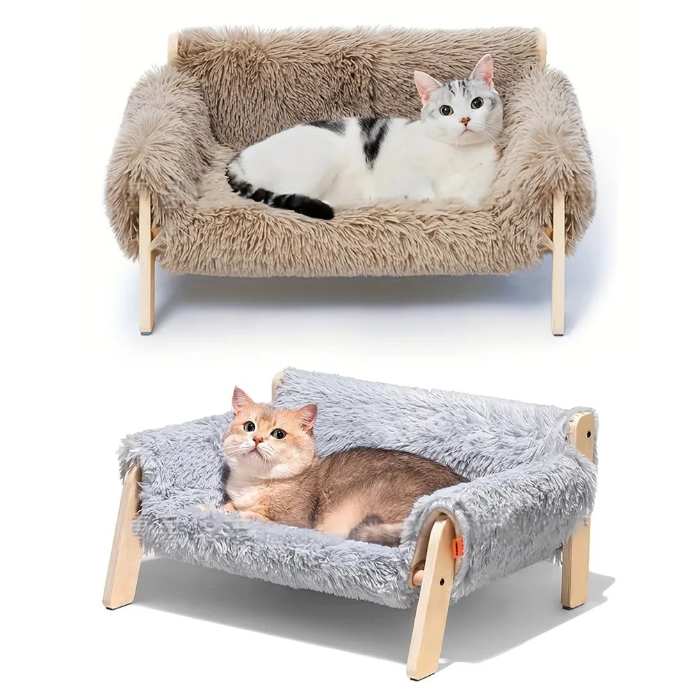 Small Cat sofa bed with Detachable Washable Cover