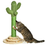 mini Cactus Sisal Scratching Post for small cats & kittens