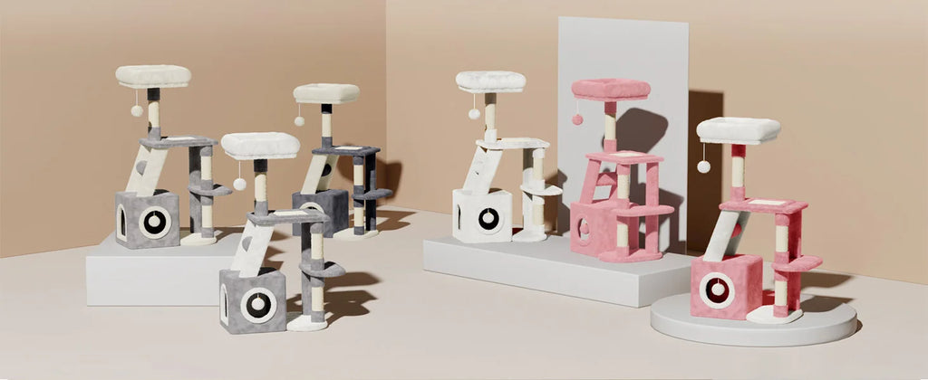 107cm Activity Center & Playhouse for kittens