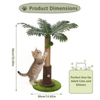 Platyfull purr Tree for Kitten Adult Cats (56cm/93cm)