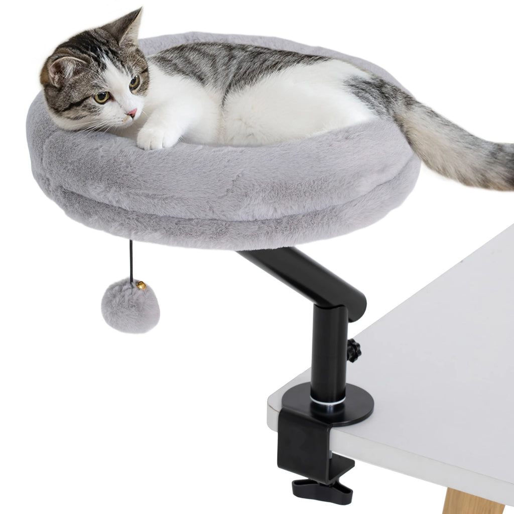 Purrcave gamer bed, 360° Rotatable Adjustable Cat Hammock