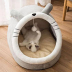 Soft cartoon-like Purr cave- (chose your size and style)