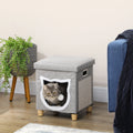 2 in 1 Cat Bed Ottoman