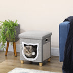 2 in 1 Cat Bed Ottoman