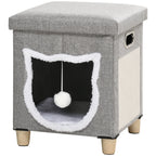 2 in 1 Cat Bed Ottoman