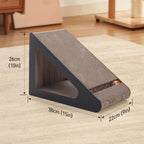 Voltsify Cat Scratching board with tunneland toy ball Scratcher