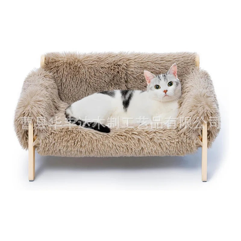 Small Cat sofa bed with Detachable Washable Cover