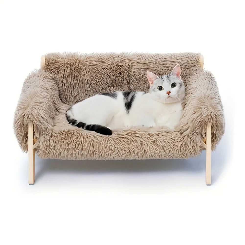 Small Cat sofa bed with Detachable Washable Cover