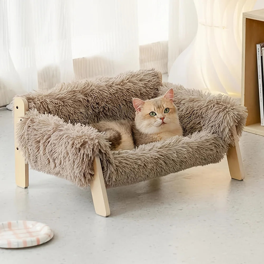 Small Cat sofa bed with Detachable Washable Cover