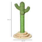 mini Cactus Sisal Scratching Post for small cats & kittens