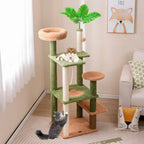 Jungle themed Indoor Cat Tree (152cm)