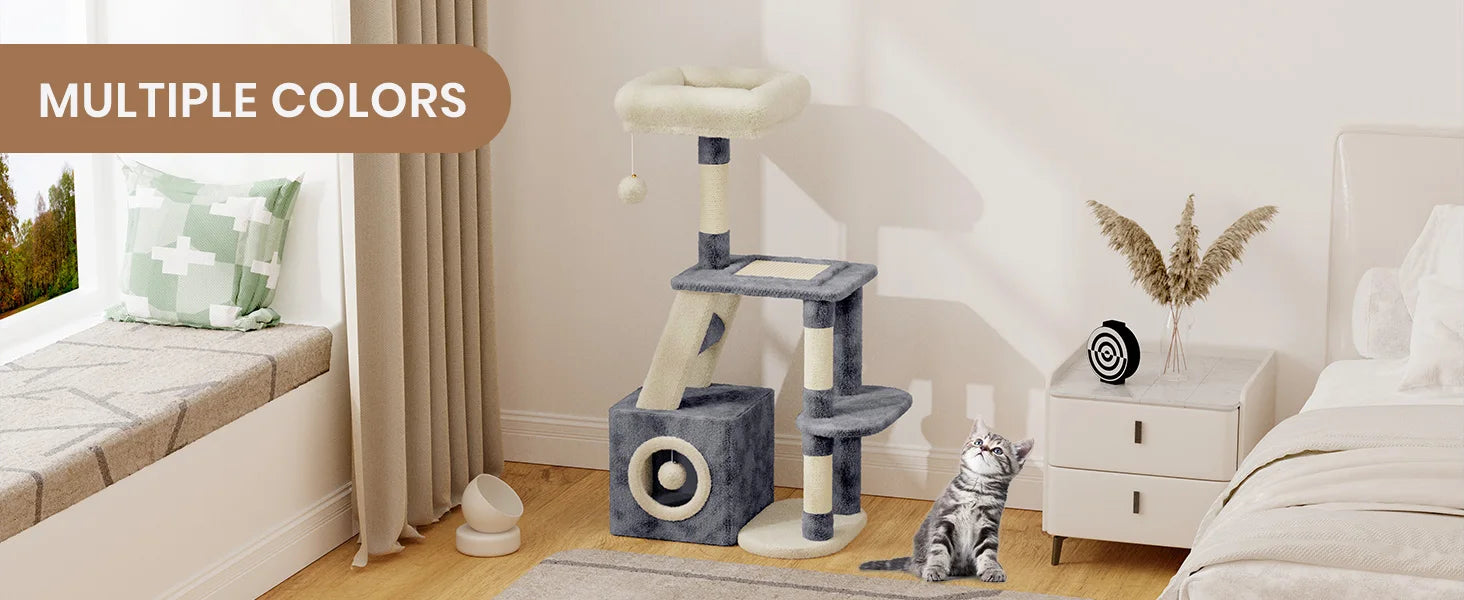 107cm Activity Center & Playhouse for kittens