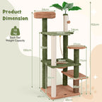 Jungle themed Indoor Cat Tree (152cm)