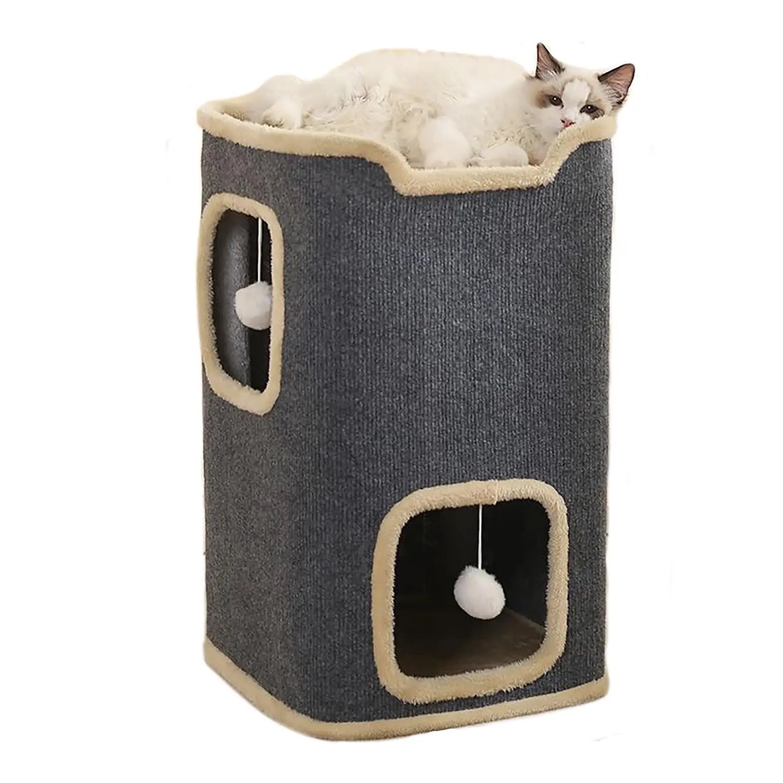 24'' Minimalist 2- Layer Cat House