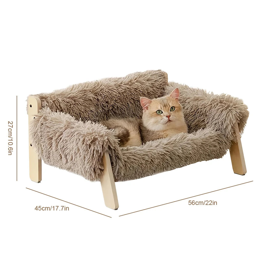 Small Cat sofa bed with Detachable Washable Cover