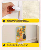 Natural Sisal Wall-Mounted Cat Scratching Board