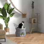 2-Tier Wicker Kitten Bed Basket